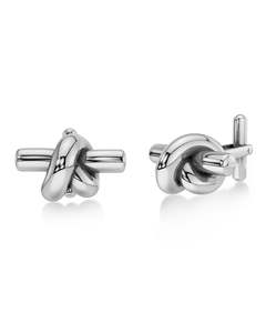 Edblad Jewellery: Edblad - Knot Cufflink steel