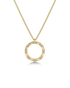 Edblad - Celeste Necklace Large Gold Plate