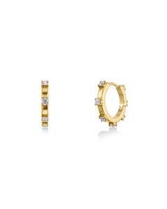 Edblad - Celeste Hoops Small Gold Plate