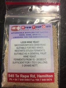 Products: Wine Yeast L2226