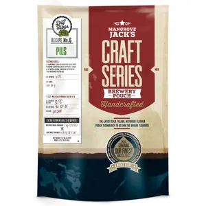 Products: Mangrove Jack’s Craft Series Pils with dry hops – 2.5kg