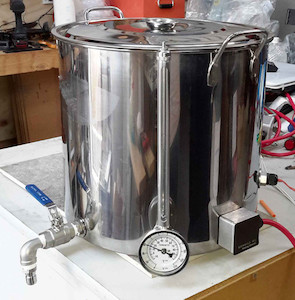 Products: Stainless Steel Brew Kettle - 98 Litre Brewbuild