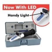 Refractometer With ATC and LED Light - BrewHQ