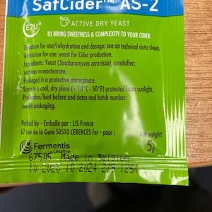 SafCider AS-2 (Sweet) - BrewHQ