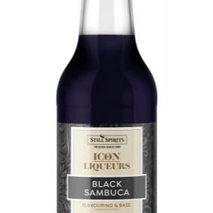 Products: Black Sambuca Liqueur Bottle  330 mlTop Shelf Select (Icon) - BrewHQ
