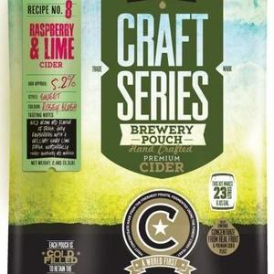 Products: Raspberry and Lime Cider Pouch – Mangrove Jacks Craft Series - BrewHQ