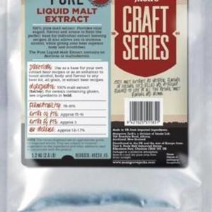 Products: Pure Liquid Malt Extract LIGHT 1.2 KG Pouch Mangrove Jacks - BrewHQ