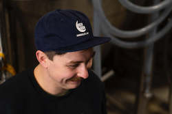 Navy Blue 'Class' Five Panel Cap