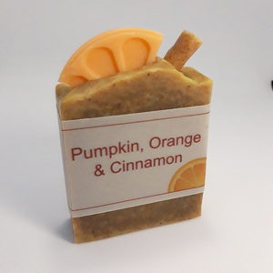 Pumpkin, Orange and Cinnamon Exfoliating Body Soap - Brew Northland