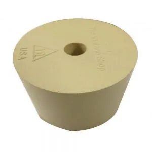 Rubber Bung Stopper, 10 w/airlock hole (for plastic carboy) - Brew Northland