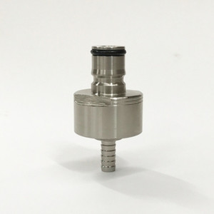 Carbonation And Line Cleaning Cap - Stainless - Brew Northland