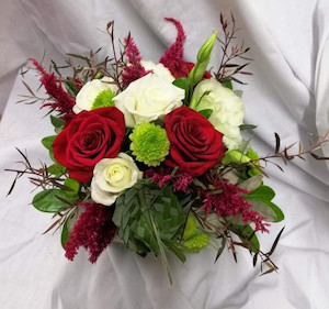 Exquisite Posy Box Arrangement Briar Rose Flowers