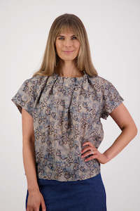 Gift Card: Pia Denim Daisy Ramie Top