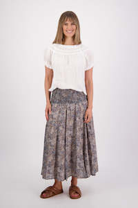 Pandora Denim Daisy Ramie Skirt