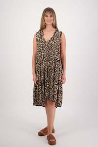 Sabrina Leopard Sundress