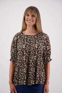 Animal Print: Simone Leopard Top