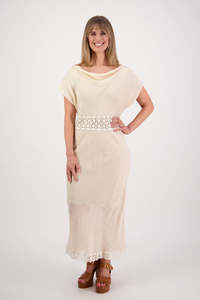 Event Ready: Stephanie Cream Ramie Dress