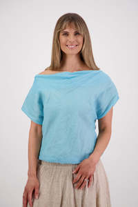 Products: Sissy Aqua Ramie Top