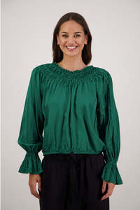 Rosemarie Emerald Top