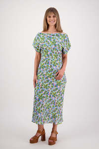 Sassy Daisy Ramie Dress