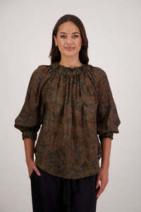 Annabella Vintage Floral Top