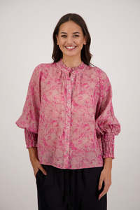 Raewyn Pink Floral Shirt