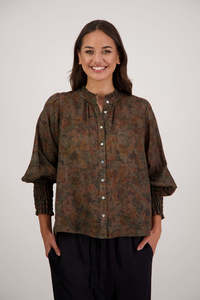 Tops Shirts: Raewyn Vintage Floral Shirt
