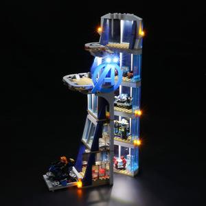 Batman: Lego Avengers Tower Battle 76166 Light Kit