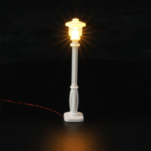 City: Lego Lamp Post With LED Installed