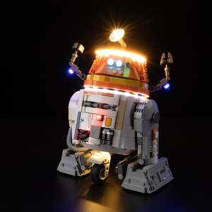 Lego Chopper (C1-10P) Astromech Droid 75416 Light Kit