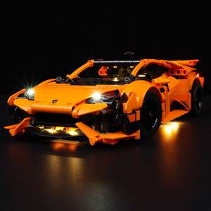 Technic%E2%84%A2: Lego Lamborghini Huracan Tecnica Orange 42196 Light Kit