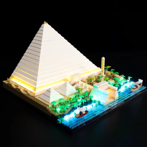 Architecture: Lego Great Pyramid of Giza 21058 Light Kit