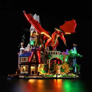 Creator Ideas: Lego Dungeons & Dragons Red Dragon's: Tale 21348 Light Kit