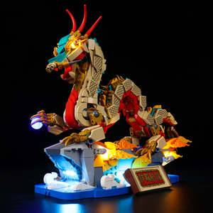 Creator Ideas: Lego Auspicious Dragon 80112 Light Kit