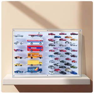 BrickFans Premium 1:64 Diecast Cars Display Case for 38 Cars & Six Haulers, Hot &hellip;
