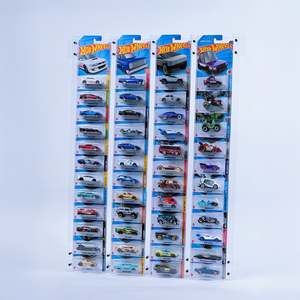 BrickFans Premium Wall-Mounted Hot Wheels Cars Holder