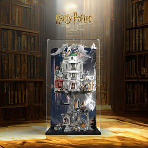 Display Case: Lego 76417 Gringotts Wizarding Bank – Collectors' Edition Display Case