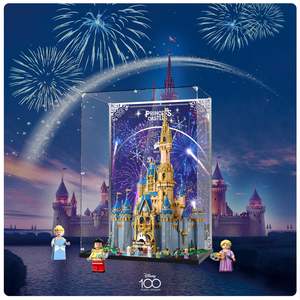 Over Size Display Case: Lego 43222 Disney Castle Display Case