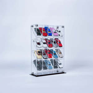 BrickFans Premium Vertical Display Case for 1:64 Scale Diecast Cars, Hot Wheels,&hellip;