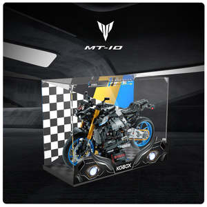 Standard Size Display Case: Lego 42159 Yamaha MT-10 SP Display Case