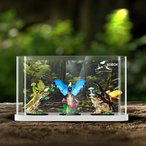 Standard Size Display Case: Lego 21342 The Insect Collection Display Case