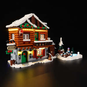Christmas Theme: Lego Alpine Lodge 10325 Light Kit