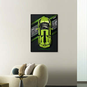 Wallboard: Lego 42115 Lamborghini Sian FKP 37 Display Wallboard