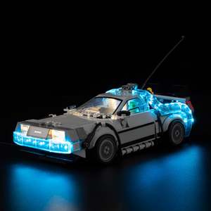Lego Time Machine from Back to the Future 77256 Light Kit