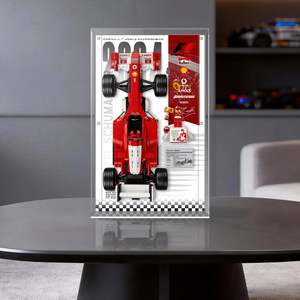 New Arrival: Lego 11375 Ferrari F2004 & Michael Schumacher Wall-Mountable Display Case