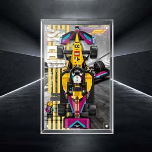 New Arrival: Lego 77258 F1 ACADEMY™ LEGO® Race Car Wall-Mountable Display Case