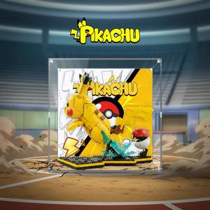 Lego 72152 Pikachu and Poké Ball Display Case