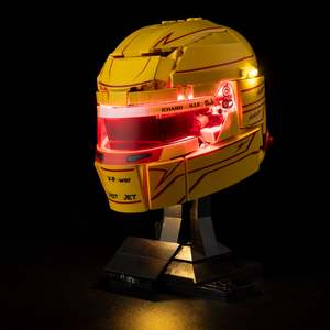 New Arrival: Lego Scuderia Ferrari HP Lewis Hamilton Helmet 43022 Light Kit
