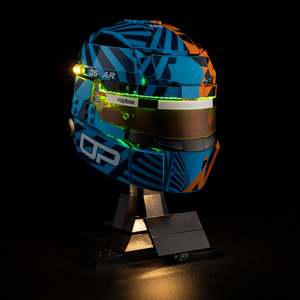 Lego McLaren Mastercard F1® Team Oscar Piastri Helmet 43017 Light Kit