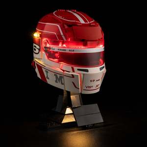 Lego Scuderia Ferrari HP Charles Leclerc Helmet 43014 Light Kit